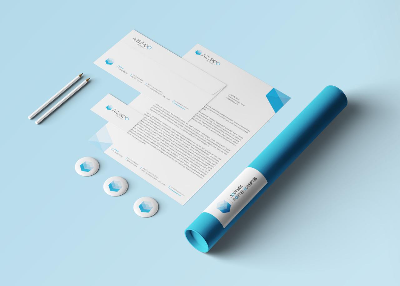 Création identité visuelle charte graphique supports communication pisciniste Montpellier